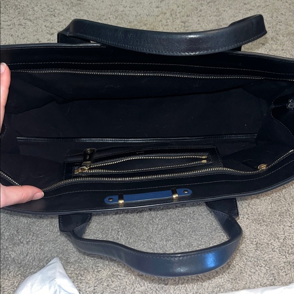 Chloe blue and black tote - Picture 6 of 6